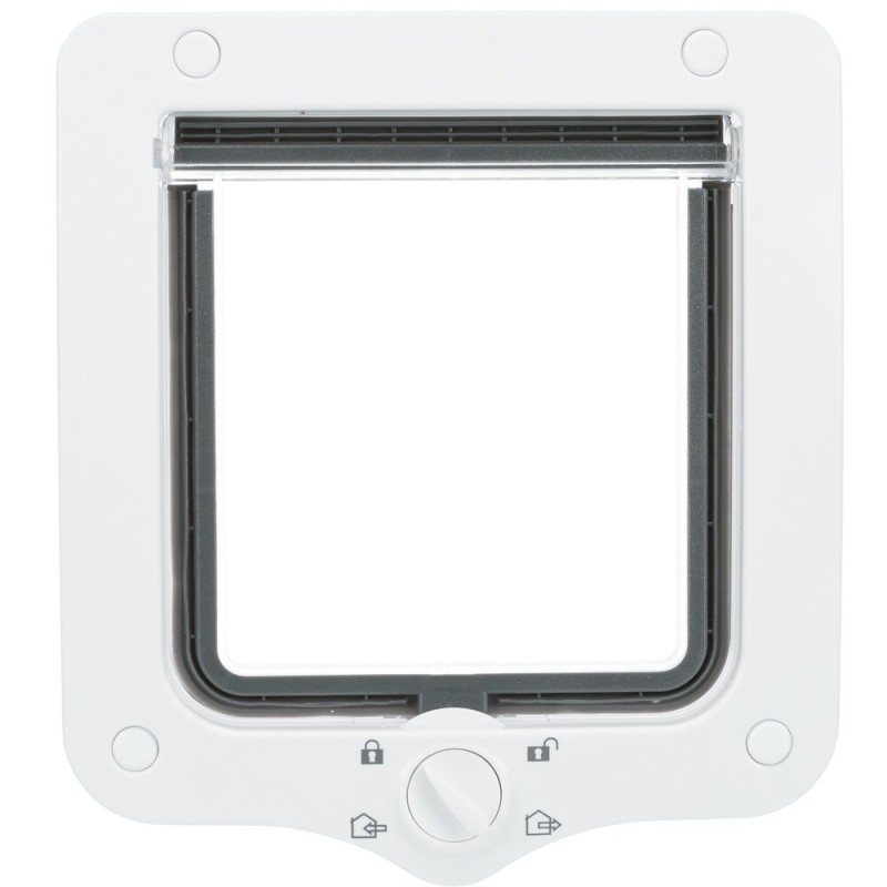 Trixie 4-Way Flap Door Врізні двосторонні двері з блокуванням та тунелем