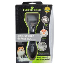FURminator Колтуноріз регульований для котів та собак