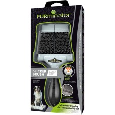 FURminator Пуходерка щітка м'яка для котів та собак