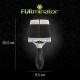 FURminator Пуходірка щітка м'яка для котів та собак
