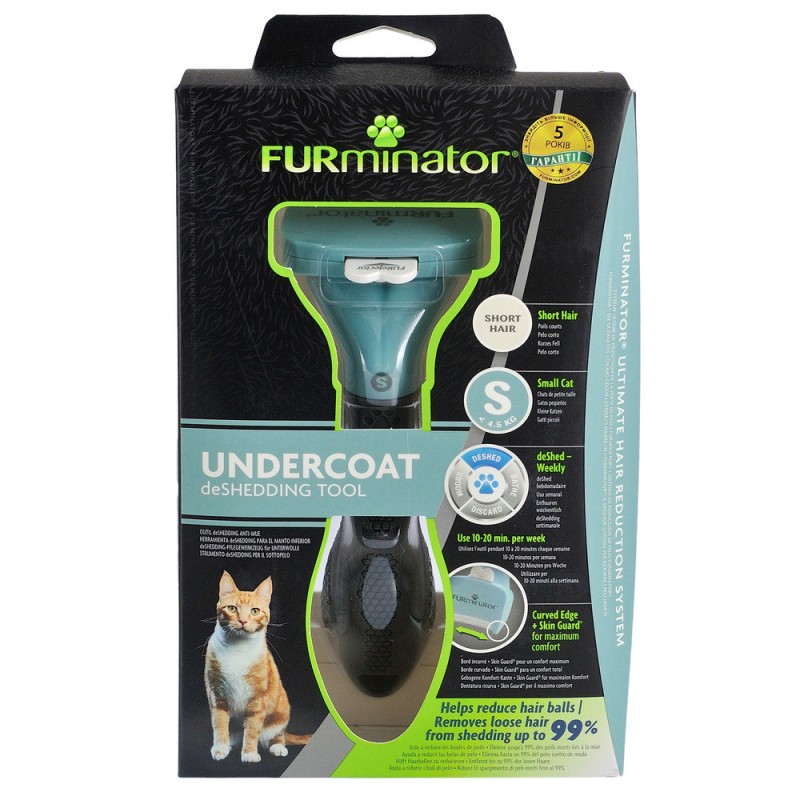 FURminator Фурмінатор для котів з короткою вовною