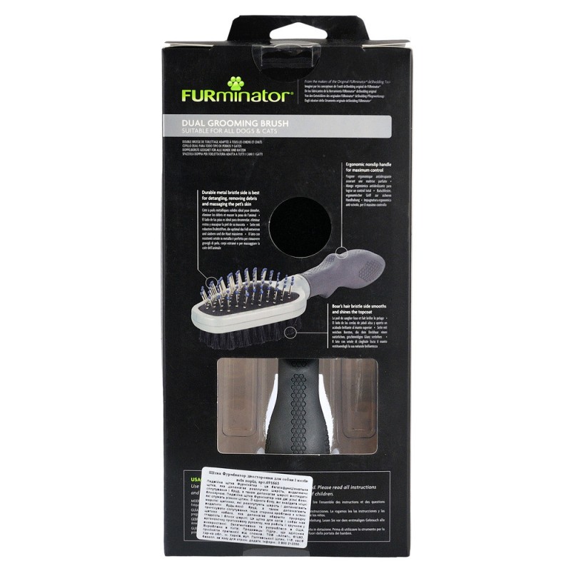 FURminator Щітка двостороння для котів та собак