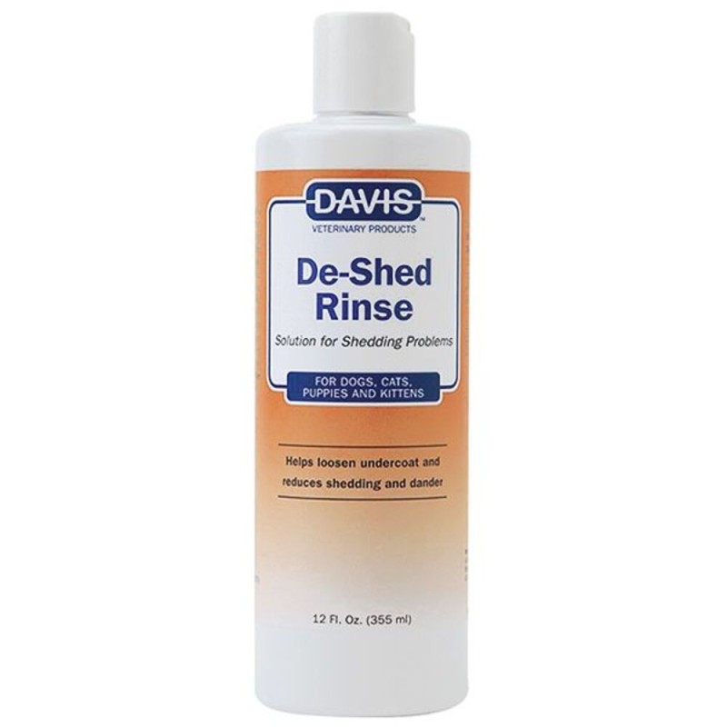 Davis De-Shed Rinse Кондиціонер полегшення линяння для котів та собак