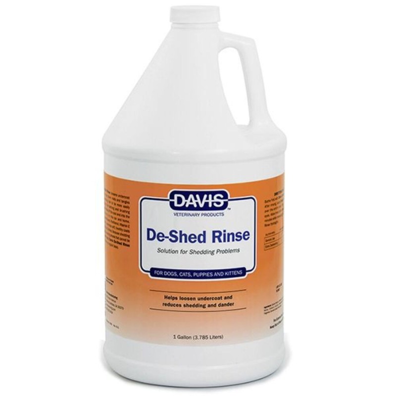 Davis De-Shed Rinse Кондиціонер полегшення линяння для котів та собак