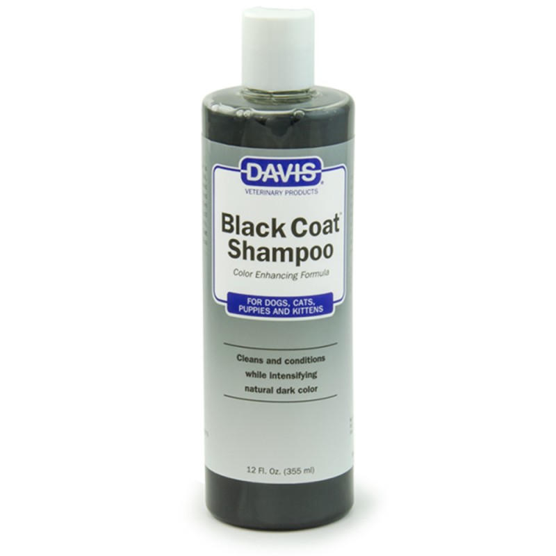 Davis Black Coat Shampoo Шампунь для чорної вовни для котів та собак