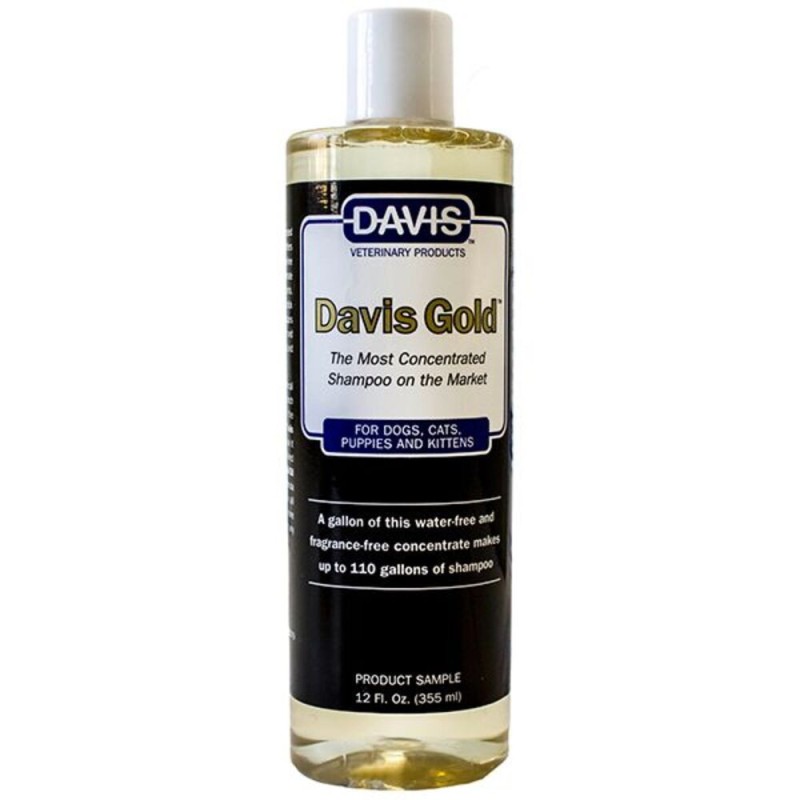 Davis Gold Shampoo Шампунь суперконцентрований для котів та собак