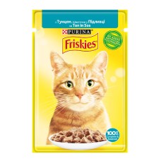 Friskies Консерви для дорослих кішок з тунцем шматочки у підливі