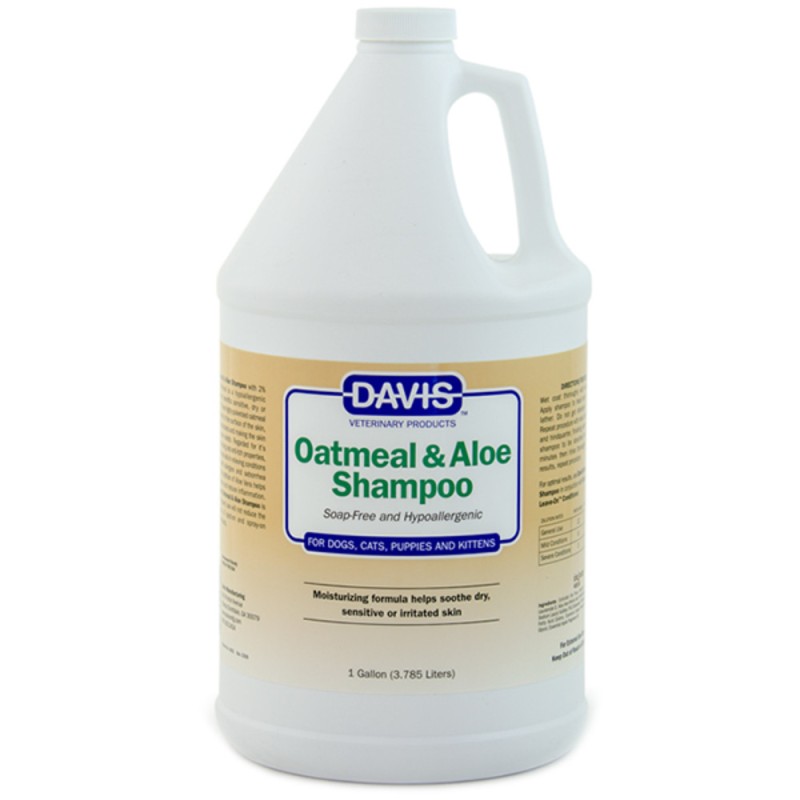 Davis Oatmeal & Aloe Shampoo Шампунь гіпоалергенний для котів та собак
