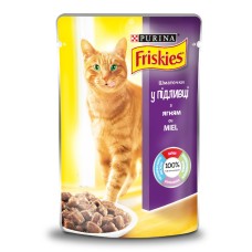 Friskies Консерви для дорослих кішок з ягнятком шматочки в підливі
