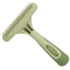 Safari Dog Rotating Pin Undercoat Rake Граблі однорядні для собак