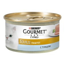Gourmet Gold Консерви для дорослих кішок паштет із тунцем