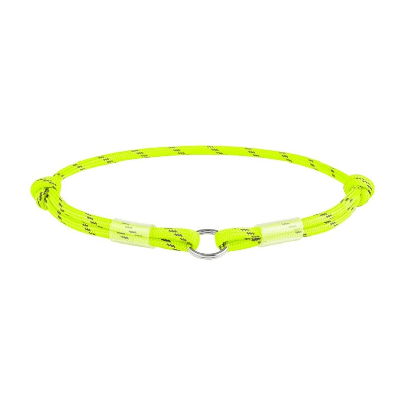 Collar Waudog Smart ID Шнурок для адресника світловідбиваючий жовтий