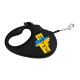 Collar WAUDOG Roulette Leash Повідець-рулетка для собак з малюнком