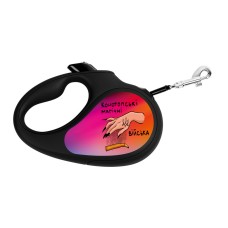 Collar WAUDOG Roulette Leash Повідець-рулетка для собак з малюнком Конотопські магічні війська