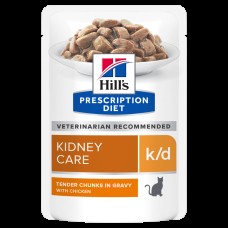 Hills Prescription Diet Feline k/d Kidney Care Chicken Консерви для кішок при нирковій недостатності з куркою