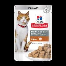 Hills Science Plan Sterilised Cat with Turkey Консерви для стерилізованих кішок з індичкою