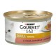 Gourmet Gold Консерви для дорослих кішок з качкою морквою та шпинатом шматочки в паштеті