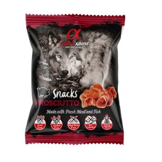 Alpha Spirit DOG Snacks Prosciutto Напіввологі ласощі для собак кубики з прошуто