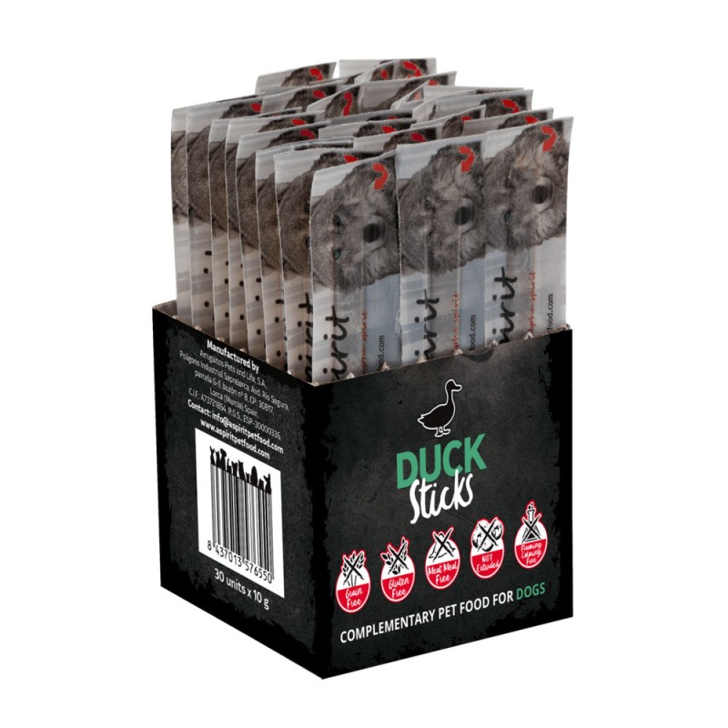 Alpha Spirit DOG Sticks Duck Напіввологі ласощі для собак палички з качки