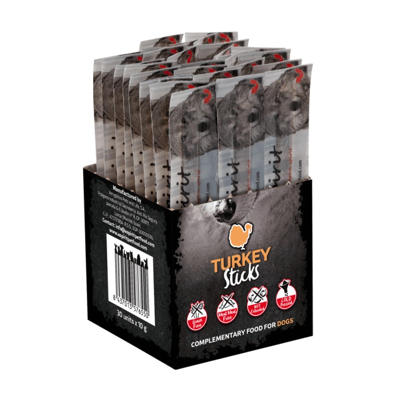 Alpha Spirit DOG Sticks Turkey Напіввологі ласощі для собак палички з індичкою