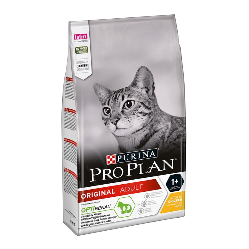 Pro Plan Original Adult Chicken Сухой корм для взрослых кошек с курицей