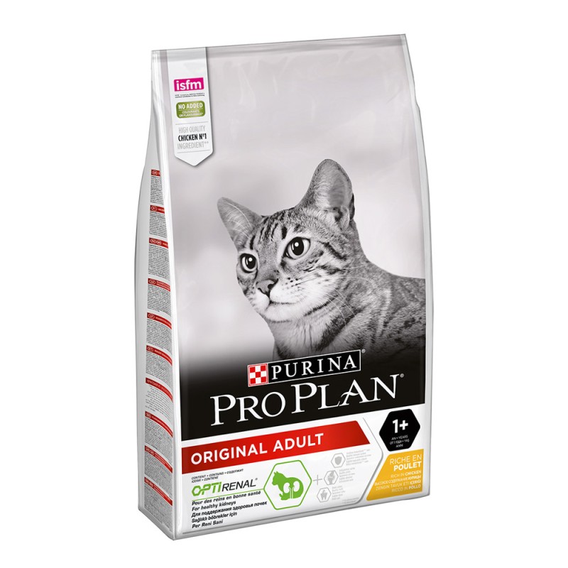 Pro Plan Original Adult Chicken Сухой корм для взрослых кошек с курицей