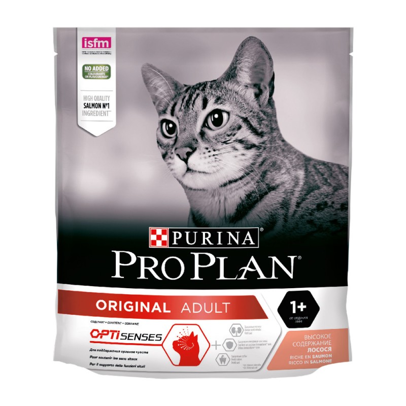 Pro Plan Original Adult Salmon Сухий корм для дорослих кішок з лососем