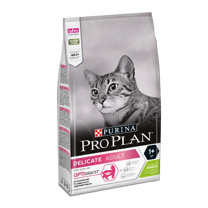 Pro Plan Delicate Lamb Сухий корм для котів з чутливим травленням