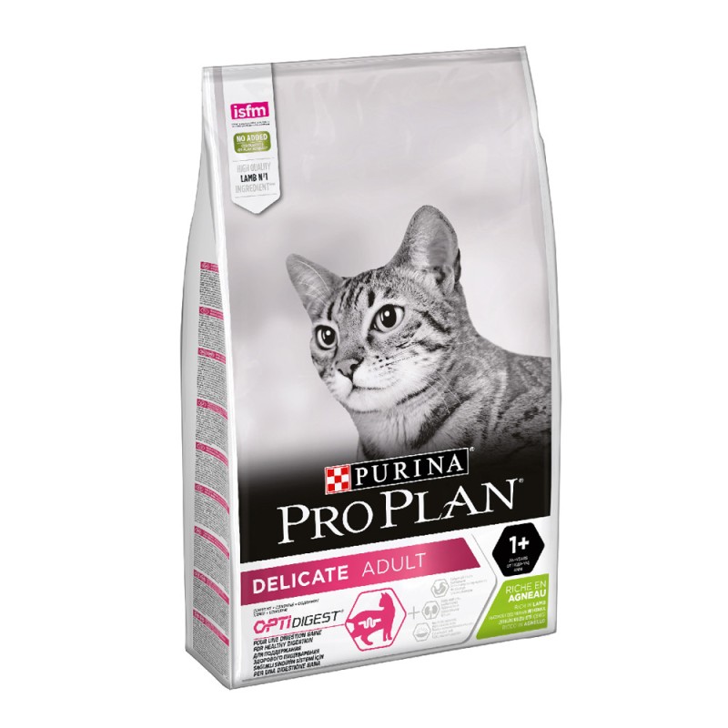 Pro Plan Delicate Lamb Сухий корм для котів з чутливим травленням