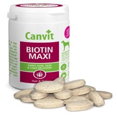 Canvit Biotin Maxi Dog Харчова добавка для вовни у собак великих порід