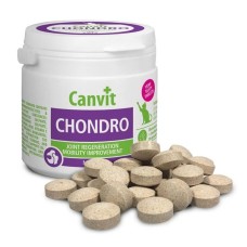 Canvit Chondro Cat Харчова вітамінна добавка для регенерації суглобів та покращення рухливості у котів
