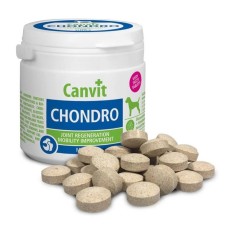 Canvit Chondro Dog Харчова вітамінна добавка для регенерації суглобів та покращення рухливості у собак