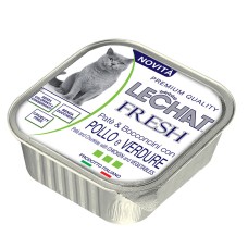 Monge Lechat Excellence Cat Wet Fresh Консерви для кішок паштет з куркою та овочами
