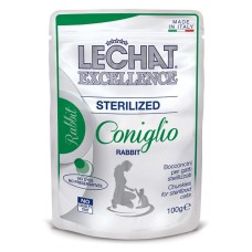 Monge Lechat Excellence Cat Wet Sterilised Консерви для стерилізованих кішок із кроликом