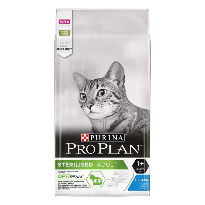 Pro Plan Sterilised Rabbit Сухий корм для стерилізованих кішок з кроликом