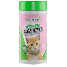 Espree Kitten Wipes Серветки гіпоалергенні для кошенят