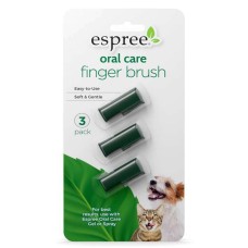 Espree Oral Care Fingerbrush 3 pack Набір з 3 зубних щіток для собак та котів