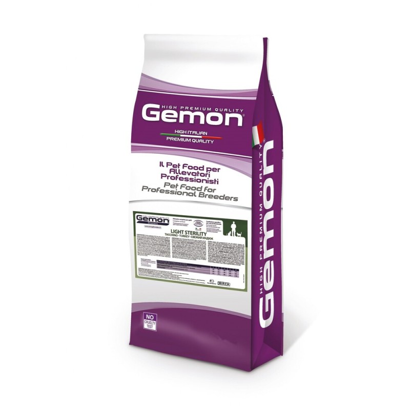 Gemon Sterilized Adult Cat корм для дорослих стерилізованих кішок з індичкою