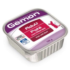 Gemon Adult Cat Консерви для дорослих кішок паштет з яловичиною