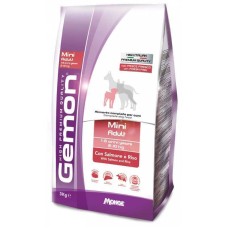 Gemon Mini Adult Dog Сухий корм для дорослих собак маленьких порід з лососем та рисом