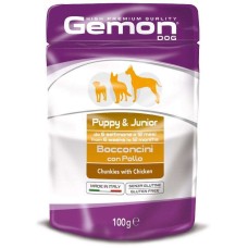 Gemon Puppy & Junior Консерви для цуценят з куркою в желе