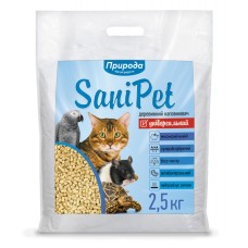 Sani Pet Дерев'яний наповнювач універсальний для тварин