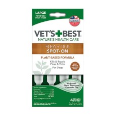Vet`s Best Flea&Tick Drops Large Краплі від бліх та кліщів для собак вагою від 18 кг