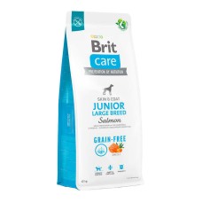 Brit Care Dog Grain-free Junior Large Breed Salmon Беззерновий сухий корм для цуценят великих порід з лососем