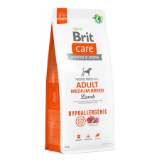 Brit Care Hypoallergenic Adult Dog Medium Breed Lamb Гіпоалергенний сухий корм для собак середніх порід з ягнятком