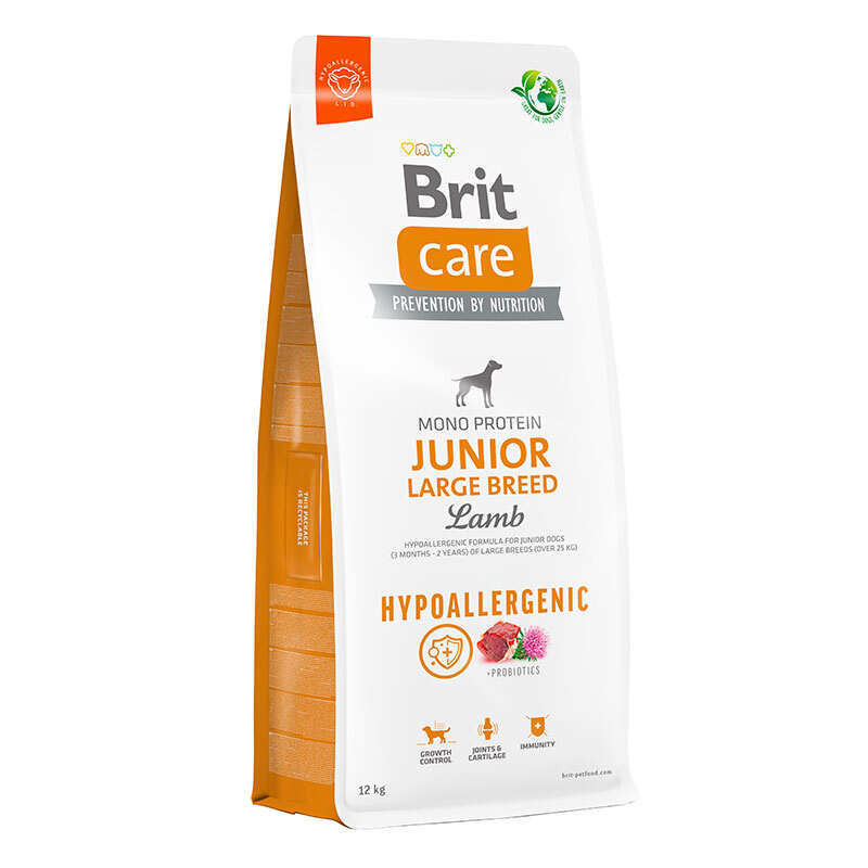 Brit Care Dog Hypoallergenic Junior Large Breed Lamb Гіпоалергенний сухий корм для цуценят великих порід з ягнятком