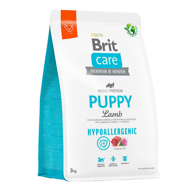 Brit Care Dog Hypoallergenic Puppy All Breeds Lamb Гіпоалергенний сухий корм для цуценят всіх порід з ягнятком