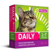 Vitomax Daily Вітаміни профілактичні для котів 1-7 років