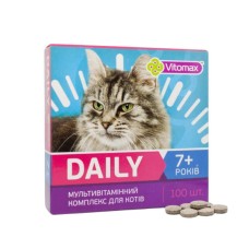 Vitomax Daily Вітаміни профілактичні для котів 7+ років