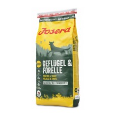 Josera Geflügel & Forelle Беззерновий сухий корм для дорослих собак з птахом та фореллю